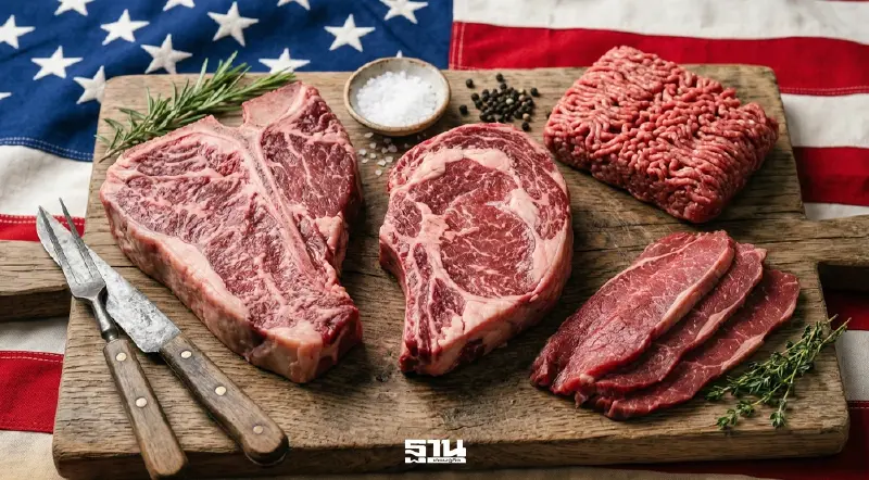 สหรัฐฯ เผย ขาดดุลไทยพุ่ง 7.19 หมื่นล้านดอลลาร์ จี้ปลดล็อกเกณฑ์นำเข้าเนื้อสัตว์