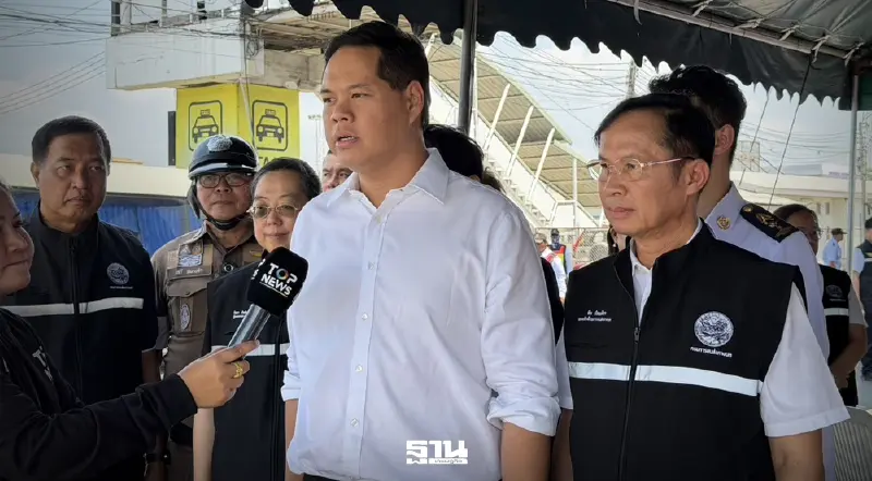 “สรรเพชญ”ลงพื้นที่สายใต้สั่งเข้มความปลอดภัยรถโดยสารรับสงกรานต์ “สรรเพชญ”ลงพื้นที่สายใต้สั่งเข้มความปลอดภัยรถโดยสารรับสงกรานต์