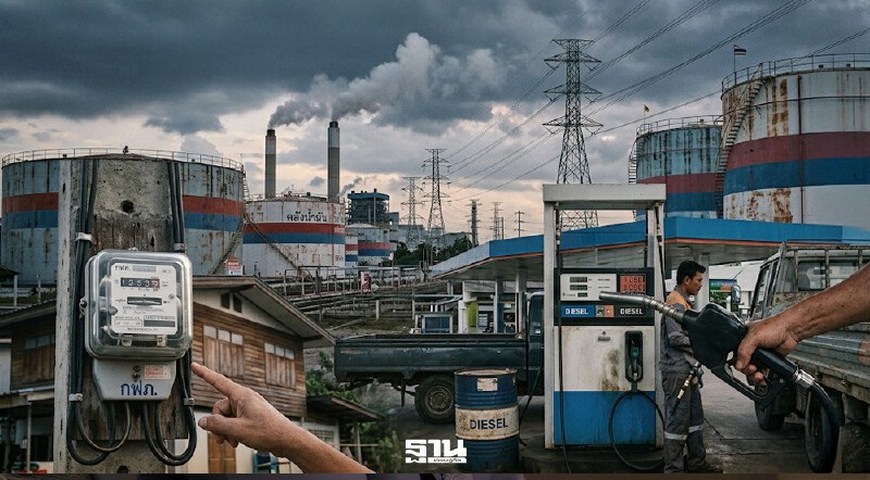 .เศรษฐกิจไทยเสี่ยง ‘วิกฤตซ้อนวิกฤต’ พลังงาน-การคลังดันหนี้พุ่ง 70% ปี 70.