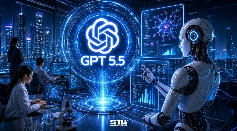 OpenAI เปิดตัว GPT-5.5 เขย่าโลก AI  ยกระดับสู่การทำงานจริงเต็มรูปแบบ