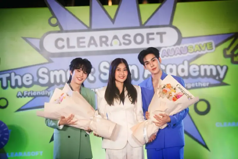 Clearasoft ปรับลุคใหม่ เปิดตัว "อู่อู๋-เซฟ" พรีเซนเตอร์คู่แรก เจาะกลุ่มวัยรุ่น Clearasoft ปรับลุคใหม่ เปิดตัว "อู่อู๋-เซฟ" พรีเซนเตอร์คู่แรก เจาะกลุ่มวัยรุ่น
