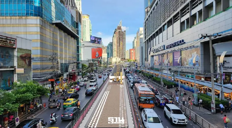 รฟม.ปิดสะพานข้ามแยกประตูน้ำ 24 เม.ย.นี้ สร้างรถไฟฟ้าสายสีส้ม แนะ 5 เส้นทางเลี่ยง