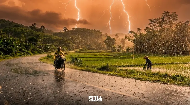 สภาพอากาศวันนี้ -3 พ.ค.ไทยอากาศร้อน พายุฝนฟ้าคะนองบางแห่ง