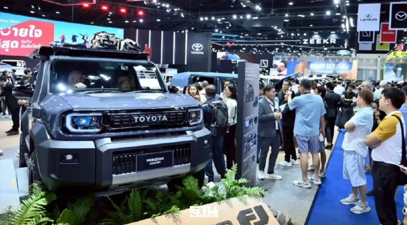 Toyota Land Cruiser FJ ยอดจองทั่วประเทศ 920 คัน โตโยต้า แจงยิบตัวเลขมอเตอร์โชว์ 2026 Toyota Land Cruiser FJ ยอดจองทั่วประเทศ 920 คัน โตโยต้า แจงยิบตัวเลขมอเตอร์โชว์ 2026