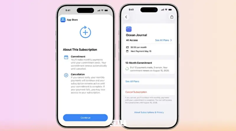 Apple เปิด App Store เพิ่มสมัครสมาชิกจ่ายรายเดือน ผูกครบ 12 เดือน Apple เปิด App Store เพิ่มสมัครสมาชิกจ่ายรายเดือน ผูกครบ 12 เดือน