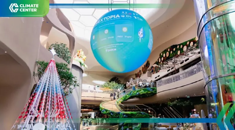 NEXTOPIA ชูโมเดลอาคารสุขภาวะ ดันศูนย์การค้ารับเทรนด์ Net Zero NEXTOPIA ชูโมเดลอาคารสุขภาวะ ดันศูนย์การค้ารับเทรนด์ Net Zero