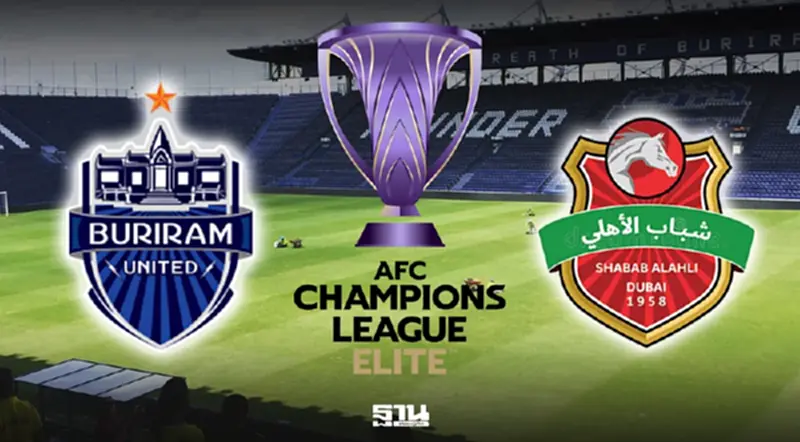 ถ่ายทอดสด 'บุรีรัมย์ vs ชาบับ อัล อาห์ลี' ดูบอลสดวันนี้ 23.15 น. BG SPORTS ยิงสด ACL Elite ถ่ายทอดสด 'บุรีรัมย์ vs ชาบับ อัล อาห์ลี' ดูบอลสดวันนี้ 23.15 น. BG SPORTS ยิงสด ACL Elite