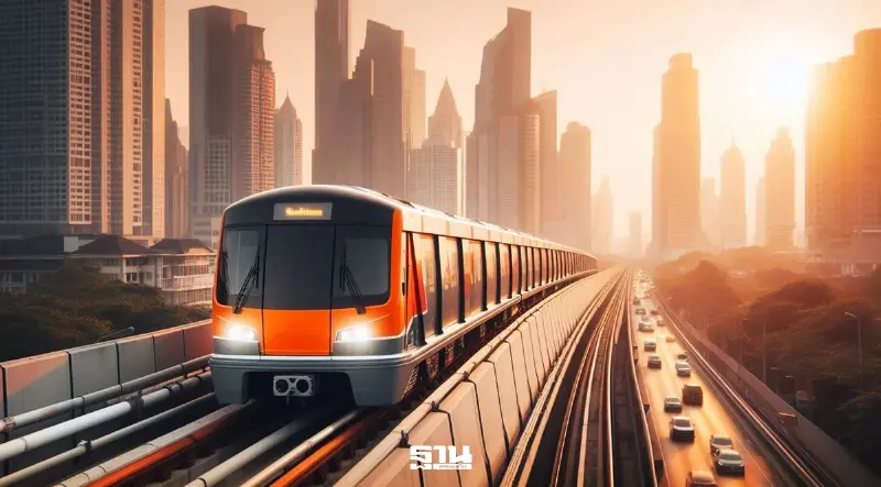 รถไฟฟ้าสายสีส้มดันทำเลทองฝั่งตะวันตก-ตะวันออกกรุงเทพฯบูม ราคาที่ดินพุ่ง