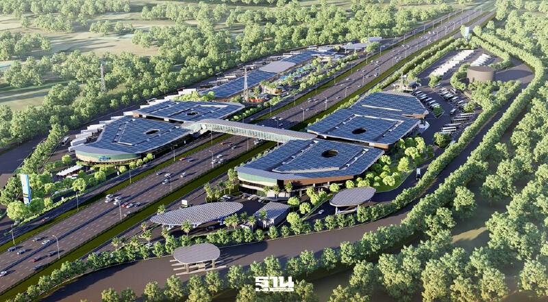 .กรมทางหลวง เปิดฝั่งขาออก ที่พักริมทางศรีราชา มอเตอร์เวย์ สาย7 รับสงกรานต์ 2569.