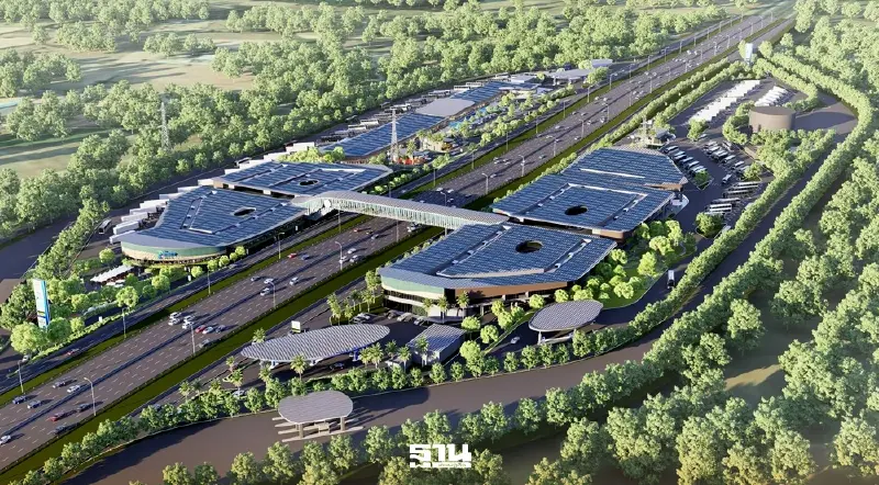 กรมทางหลวง เปิดฝั่งขาออก ที่พักริมทางศรีราชา 'มอเตอร์เวย์ สาย7' รับสงกรานต์ 2569