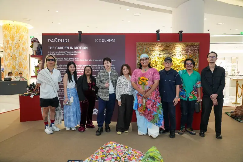 ไอคอนสยาม ชวนชม The Garden in Motion ศิลปะรักษ์โลก สัมผัสรูป รส กลิ่น เสียง