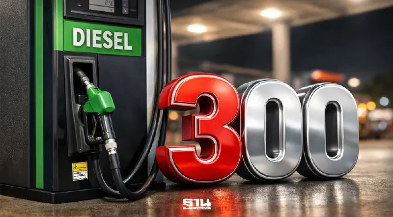 ดีเซลโลกทะยานเกือบ 300 เหรียญ กองทุนน้ำมันฯอุ้มราคาได้อีก 2 เดือน