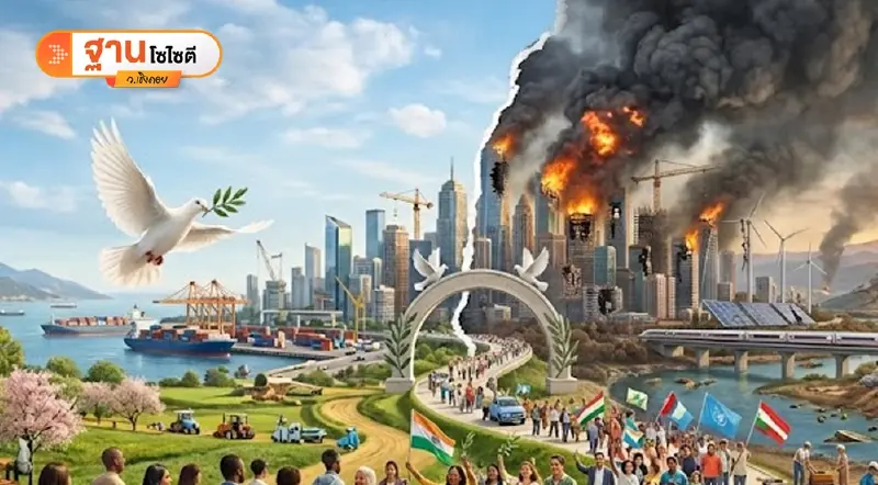 2 สัปดาห์ทองชี้ชะตาโลก ลุ้น“สันติภาพ-ยุติสงคราม” เศรษฐกิจเดินหน้าต่อ 2 สัปดาห์ทองชี้ชะตาโลก ลุ้น“สันติภาพ-ยุติสงคราม” เศรษฐกิจเดินหน้าต่อ