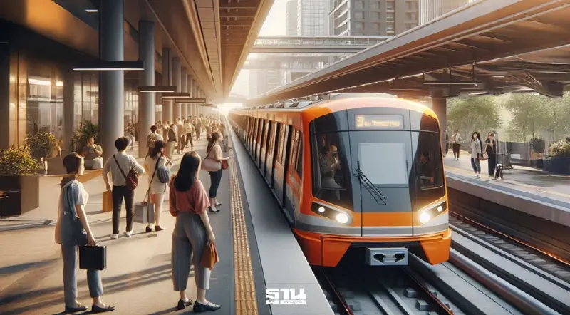 รฟม.ปิดสะพานข้ามแยกประตูน้ำ ยาว 10 เดือน สร้างรถไฟฟ้าสายสีส้ม