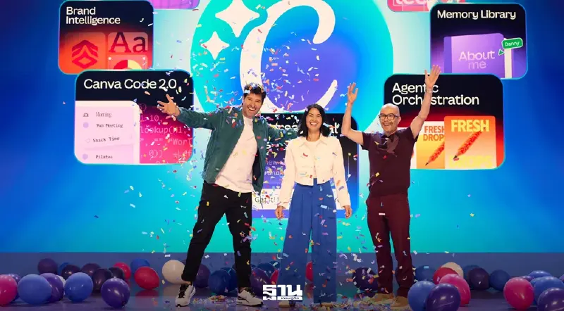 Canva เปิดตัว AI 2.0 เปลี่ยนวิธีทำงานและดีไซน์ของคนทั่วโลก