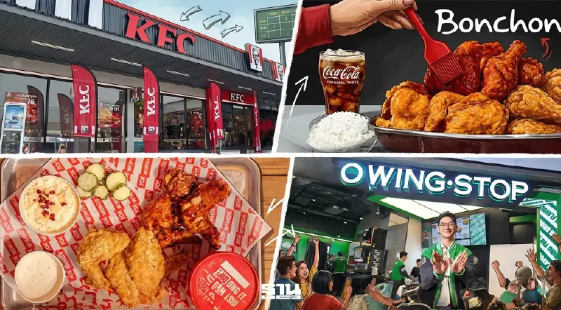 สมรภูมิไก่ทอด 3 หมื่นล้านเดือด บิ๊กเนมพลิกกลยุทธ์ปั้นโมเดลชิงตลาด สมรภูมิไก่ทอด 3 หมื่นล้านเดือด บิ๊กเนมพลิกกลยุทธ์ปั้นโมเดลชิงตลาด