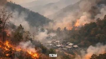 วิกฤตไฟป่าภาคเหนือทุบสถิติ! จุดความร้อนพุ่งสะสม 6.4 หมื่นจุด