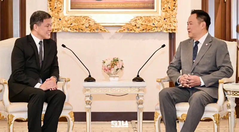 ไทย-สิงคโปร์ ดันความร่วมมือกลาโหม พลังงาน การบิน หนุนแลนด์บริดจ์ ไทย-สิงคโปร์ ดันความร่วมมือกลาโหม พลังงาน การบิน หนุนแลนด์บริดจ์