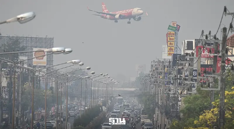 ค่าฝุ่นวันนี้ 7 เม.ย. เชียงใหม่ แม่ฮ่องสอน เชียงราย ลำพูน PM2.5 พุ่ง เช็ก 13 พื้นที่อันตราย