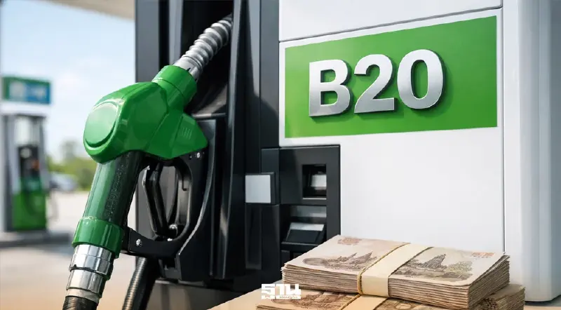 ‘ปตท.’ ขยายขาย B20 สระบุรี-สงขลา ถูกกว่าดีเซล 5 บาทลดต้นทุนขนส่ง ‘ปตท.’ ขยายขาย B20 สระบุรี-สงขลา ถูกกว่าดีเซล 5 บาทลดต้นทุนขนส่ง
