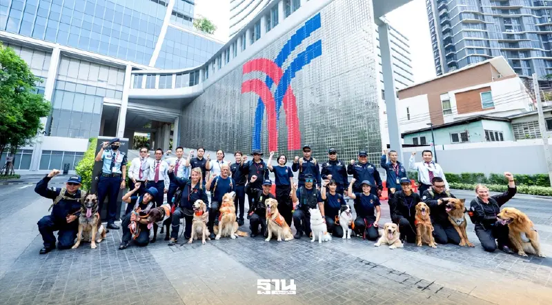 BTS เปิดพื้นที่ฝึก K9 ใช้รถไฟฟ้า ชี้ศักยภาพขนส่งสาธารณะในภารกิจฉุกเฉิน