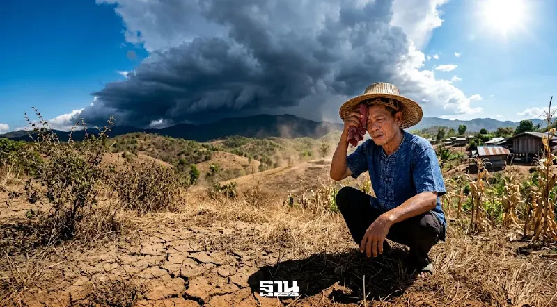 อุตุฯ เตือน ไทยตอนบนร้อนจัด ก่อนพายุฤดูร้อนถล่ม 16–20 เม.ย. นี้ อุตุฯ เตือน ไทยตอนบนร้อนจัด ก่อนพายุฤดูร้อนถล่ม 16–20 เม.ย. นี้