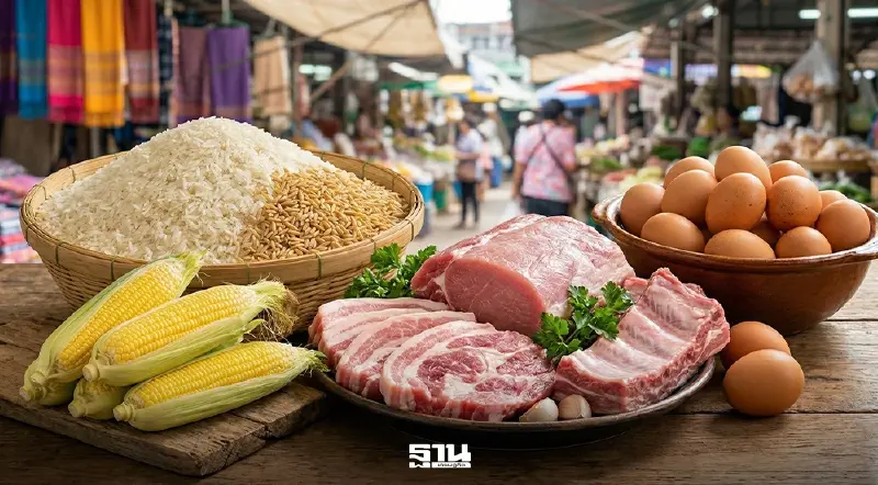‘ข้าว-ข้าวโพด’ ขยับราคาขึ้น หมูแตะ 70 บาท ไข่ไก่ทรงตัว จับตาสัปดาห์หน้า ‘ข้าว-ข้าวโพด’ ขยับราคาขึ้น หมูแตะ 70 บาท ไข่ไก่ทรงตัว จับตาสัปดาห์หน้า