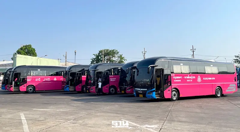 บขส. จ่อปรับคู่สัญญา 200 ล้าน ส่งมอบรถโดยสารใหม่ ดีเลย์ 3 เดือน