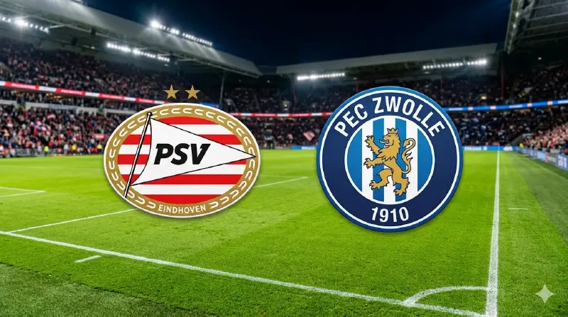 ดูบอลสด Live 'พีเอสวี vs ซโวลล์' ถ่ายทอดสดคืนนี้ ลุ้นแชมป์ดัตช์โชว์เก๋าในบ้าน