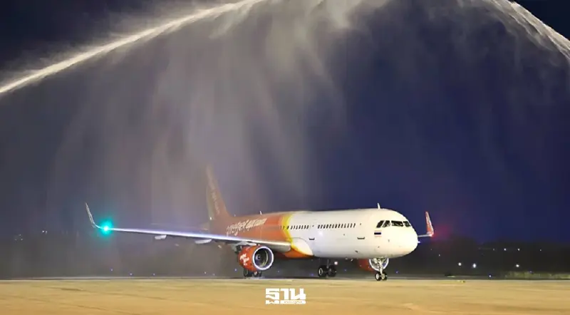 ไทยเวียตเจ็ท เปิดเส้นทางบินตรงจากอุดรธานี สู่ อู๋ซี และอี้อู เชื่อมจีน