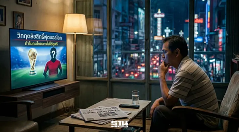 อดีตกรรมการ กสทช. เผย วิกฤตลิขสิทธิ์ฟุตบอลโลก ทำไมคนไทยอาจไม่ได้ดูฟรี พร้อมแนะทางออก อดีตกรรมการ กสทช. เผย วิกฤตลิขสิทธิ์ฟุตบอลโลก ทำไมคนไทยอาจไม่ได้ดูฟรี พร้อมแนะทางออก