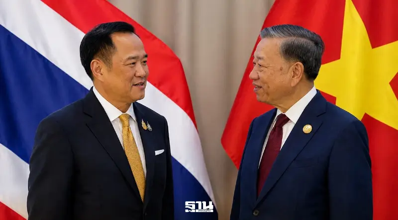 อนุทิน-โต เลิม พลิกเกมไทย–เวียดนาม สลัดภาพคู่แข่งสู่พันธมิตรซัพพลายเชนโลก อนุทิน-โต เลิม พลิกเกมไทย–เวียดนาม สลัดภาพคู่แข่งสู่พันธมิตรซัพพลายเชนโลก