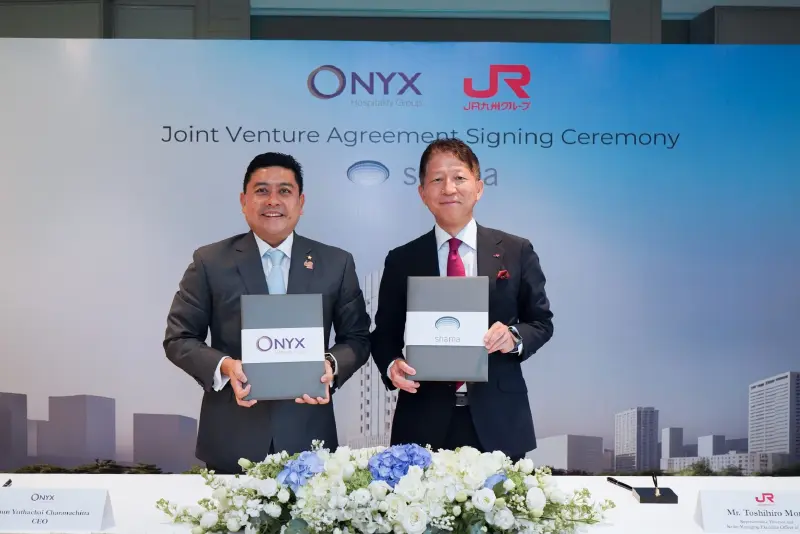 ออนิกซ์ฯ จับมือ JR Kyushu ลุยพัทยา เปิด "ชามา นอร์ธ พัทยา" รุกตลาด EEC ออนิกซ์ฯ จับมือ JR Kyushu ลุยพัทยา เปิด "ชามา นอร์ธ พัทยา" รุกตลาด EEC