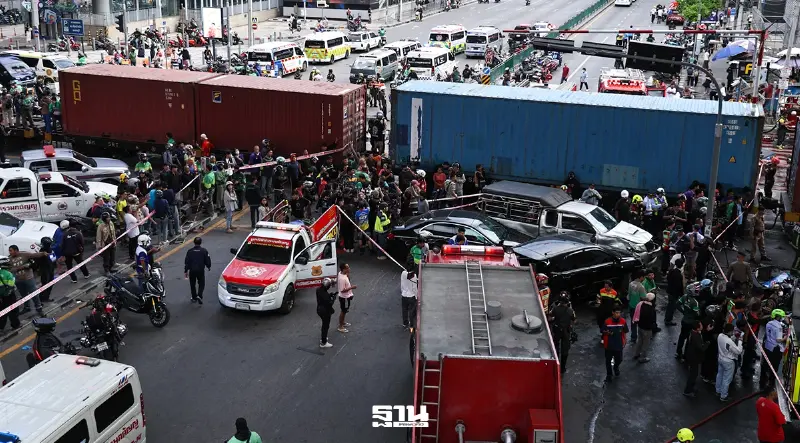 ผลตรวจ "คนขับรถไฟชนรถเมล์" พบสารเสพติดในเลือด คนโบกธงโดนข้อหาด้วย