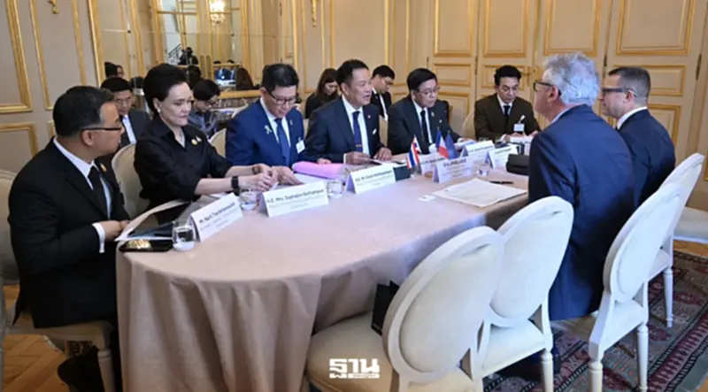 ‘ทีมไทยแลนด์’ ดึง 5 บิ๊กเทคฝรั่งเศสปักหมุดลงทุน EV-การบิน-ดิจิทัล ‘ทีมไทยแลนด์’ ดึง 5 บิ๊กเทคฝรั่งเศสปักหมุดลงทุน EV-การบิน-ดิจิทัล