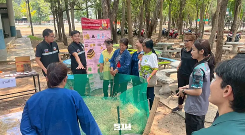 คพ. หนุนชุมชนจัดการเศษวัสดุเกษตร สู่ “นาข้าวปลอดเผา” ลดฝุ่นพิษ PM 2.5 คพ. หนุนชุมชนจัดการเศษวัสดุเกษตร สู่ “นาข้าวปลอดเผา” ลดฝุ่นพิษ PM 2.5