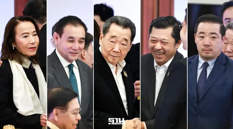 เปิดภาพ 'เจ้าสัว-บิ๊ก CEO' ใครเป็นใครกันบ้าง ล้อมวงถก 'นายกฯอนุทิน' เปิดภาพ 'เจ้าสัว-บิ๊ก CEO' ใครเป็นใครกันบ้าง ล้อมวงถก 'นายกฯอนุทิน'