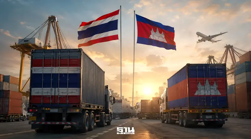 ‘ไทย-กัมพูชา’ เจ็บทั้งคู่ 1 ปีขัดแย้งการค้าหาย 1.8 แสนล้าน ธุรกิจชายแดนปิด 30%