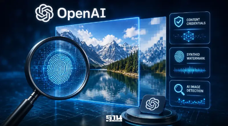 OpenAI เปิดเครื่องมือจับโป๊ะภาพ AI ปลอม เช็กที่มาคอนเทนต์ได้ OpenAI เปิดเครื่องมือจับโป๊ะภาพ AI ปลอม เช็กที่มาคอนเทนต์ได้