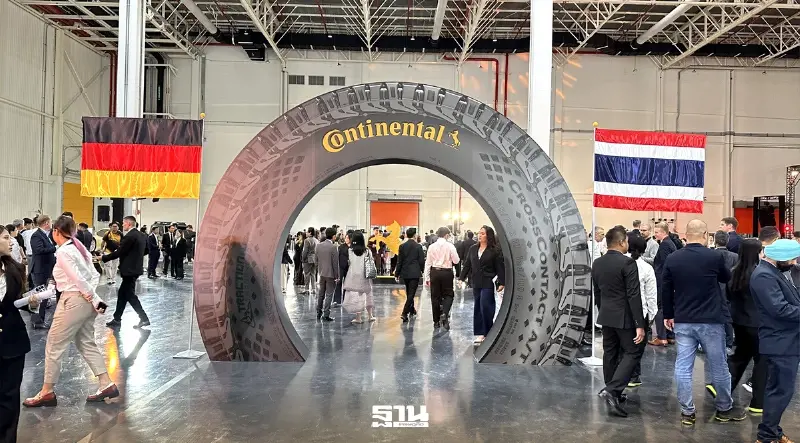 คอนติเนนทอล เพิ่มกำลังผลิตยาง 7 ล้านเส้น/ปี ดันไทยเป็น Mega Plant โลก
