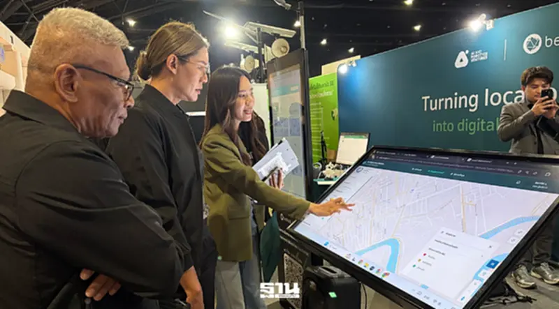 โชว์นวัตกรรม AI-Big Data ป้องกันภัยพิบัติ งานสมาคมสันนิบาตเทศบาลฯ โชว์นวัตกรรม AI-Big Data ป้องกันภัยพิบัติ งานสมาคมสันนิบาตเทศบาลฯ