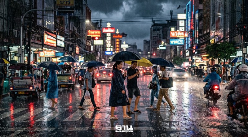 .สภาพอากาศวันนี้ -22 พ.ค.ไทยฝนตกหนัก กทม.ปริมณฑลฝนฟ้าคะนอง 60-80 %.