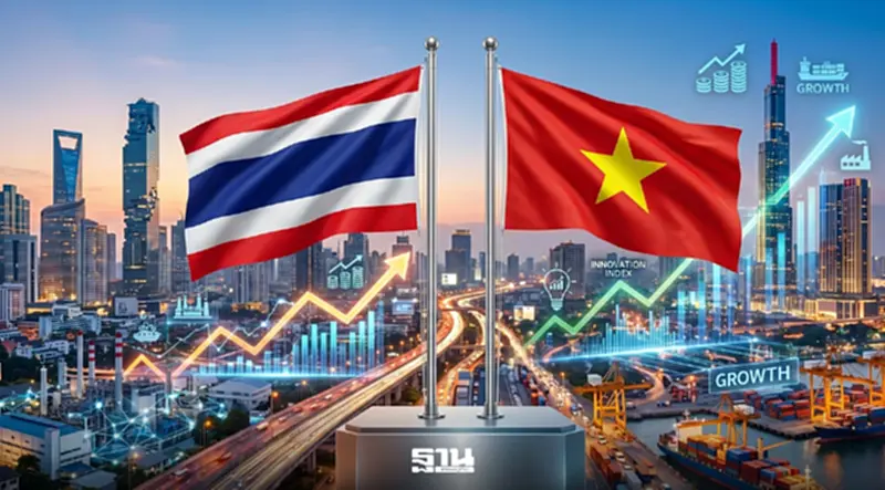 เวียดนามจ่อแซงไทย IMD 2026 เผยช่องว่างเหลือแค่ 0.5 คะแนน เวียดนามจ่อแซงไทย IMD 2026 เผยช่องว่างเหลือแค่ 0.5 คะแนน