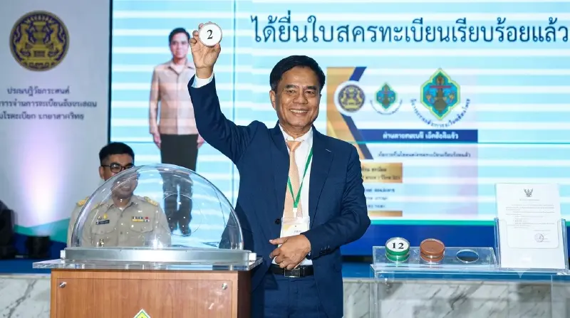 สมัย ละเลิศ โชว์หมายเลข 2 หลังจับสลากผู้สมัครผู้ว่าราชการกรุงเทพมหานคร พร้อมชูนโยบายเมืองในฝัน