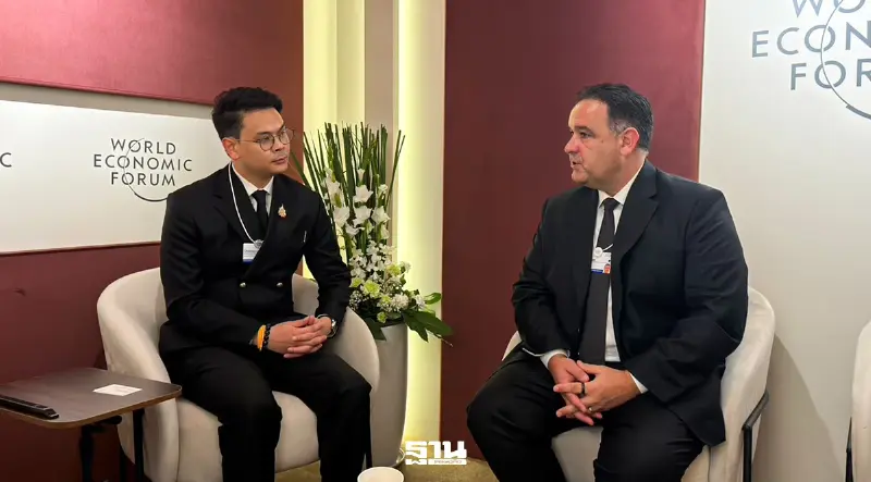 "ไชยชนก" ปักหมุดเวที WEF 2026 ดันไทยขึ้นแท่น "ศูนย์กลางดิจิทัลแห่งอาเซียน"