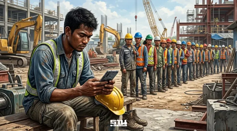 เอกชน จี้รัฐเร่งอนุมัติแผนเพิ่มคิว e-Workpermit แก้ปัญหาคนรอทะลัก เอกชน จี้รัฐเร่งอนุมัติแผนเพิ่มคิว e-Workpermit แก้ปัญหาคนรอทะลัก