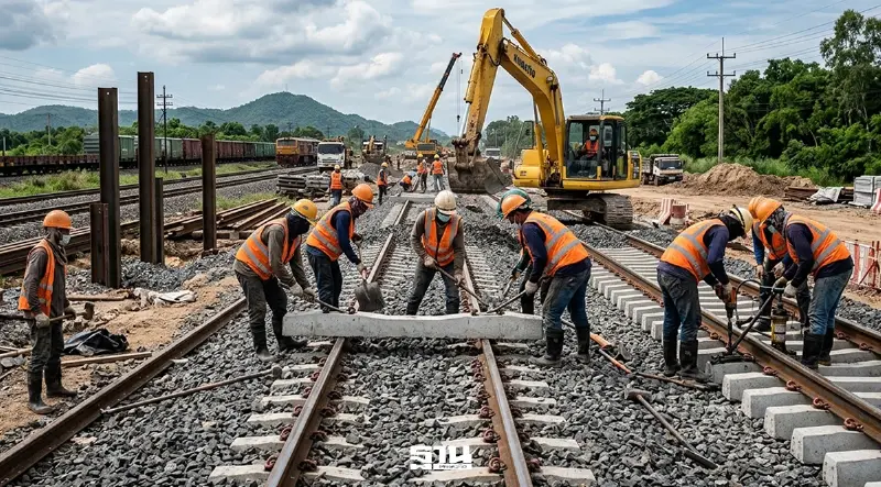 คมนาคม เดินหน้ายกระดับทางรถไฟไทย มุ่งเป้าใช้ชิ้นส่วนในประเทศ 50% หนุนอุตสาหกรรมระบบราง