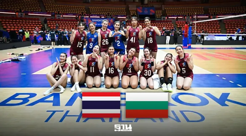 LIVE ถ่ายทอดสด วอลเลย์บอลหญิงไทย พบ บัลแกเรีย VNL 2026 วันนี้ 20.30 น. LIVE ถ่ายทอดสด วอลเลย์บอลหญิงไทย พบ บัลแกเรีย VNL 2026 วันนี้ 20.30 น.