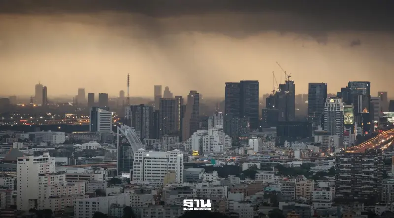 กรุงเทพมหานครและปริมณฑล มีโอกาสเกิดฝนฟ้าคะนองร้อยละ 70 ของพื้นที่