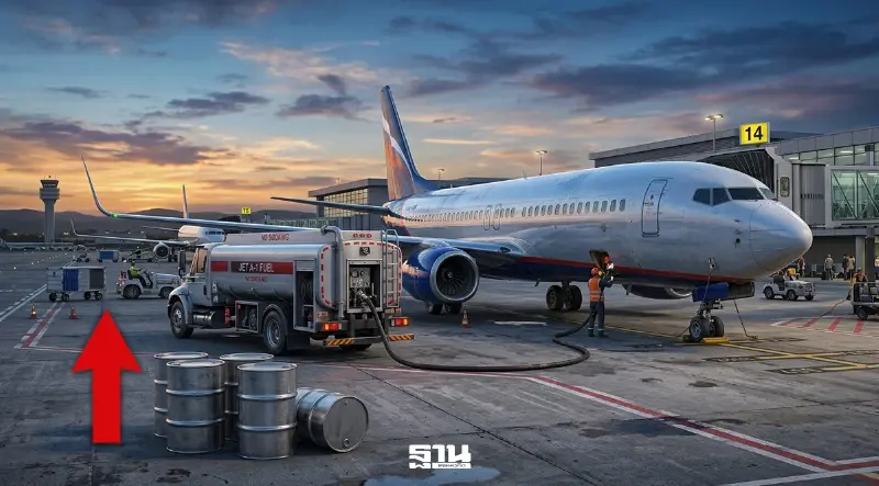 IATA ชี้ วิกฤตน้ำมัน ฉุดสายการบินโลก ปี 2569 กำไรหด เหตุต้นทุนเชื้อเพลิงพุ่ง 40% IATA ชี้ วิกฤตน้ำมัน ฉุดสายการบินโลก ปี 2569 กำไรหด เหตุต้นทุนเชื้อเพลิงพุ่ง 40%